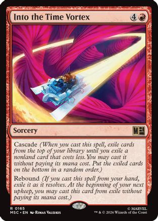 Into the Time Vortex (MSC-165) - rare