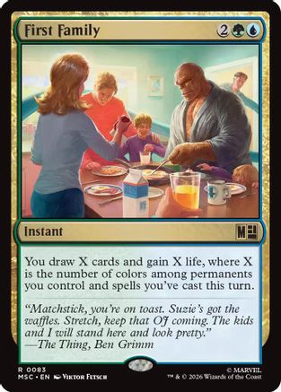 First Family (MSC-083) - rare