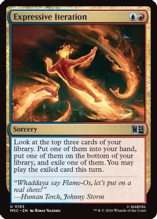 Expressive Iteration (MSC-183) - uncommon