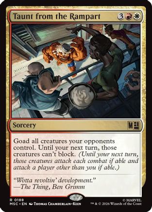 Taunt from the Rampart (MSC-188) - rare