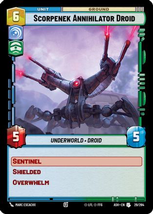 Scorpenek Annihilator Droid (29/264) - AOTE - Uncommon