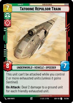 Tatooine Repulsor Train (35/264) - AOTE - Uncommon