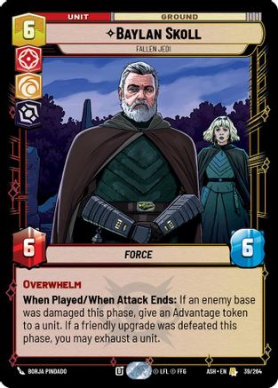 Baylan Skoll - Fallen Jedi (39/264) - AOTE - Rare