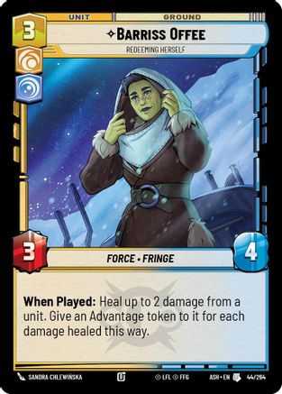 Barriss Offee - Redeeming Herself (44/264) - AOTE - Uncommon
