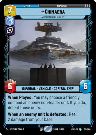 Chimaera - A Frightening Reality (52/264) - AOTE - Legendary