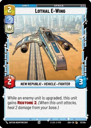 Lothal E-Wing (57/264) - AOTE - Common