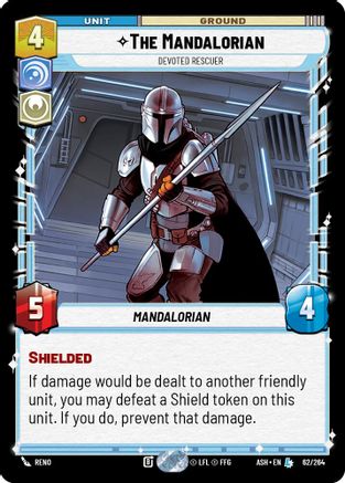 The Mandalorian - Devoted Rescuer (62/264) - AOTE - Legendary