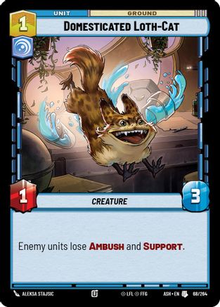 Domesticated Loth-Cat (68/264) - AOTE - Uncommon