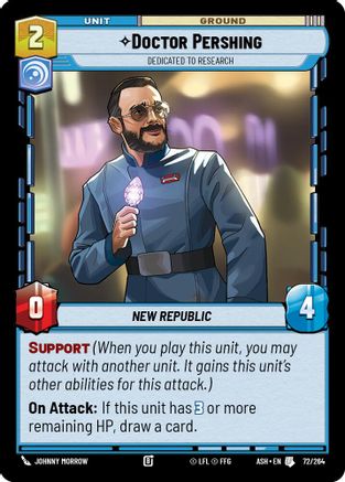 Doctor Pershing - Dedicated to Research (72/264) - AOTE - Uncommon