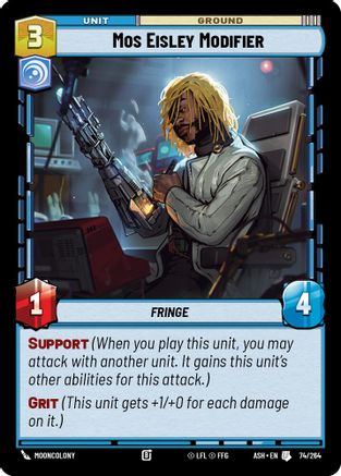 Mos Eisley Modifier (74/264) - AOTE - Uncommon