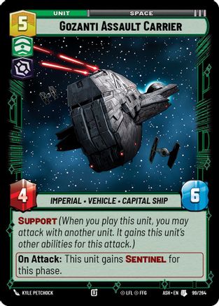 Gozanti Assault Carrier (99/264) - AOTE - Uncommon