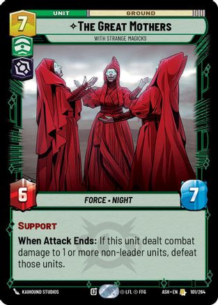 The Great Mothers - With Strange Magicks (101/264) - AOTE - Rare