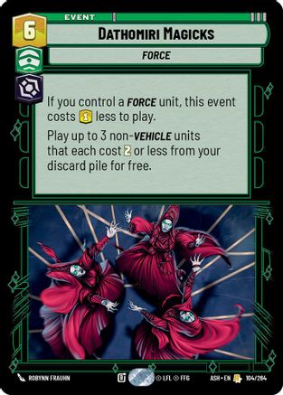Dathomiri Magicks (104/264) - AOTE - Rare