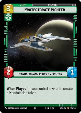 Protectorate Fighter (124/264) - AOTE - Common
