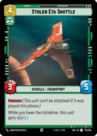 Stolen Eta Shuttle (125/264) - AOTE - Uncommon