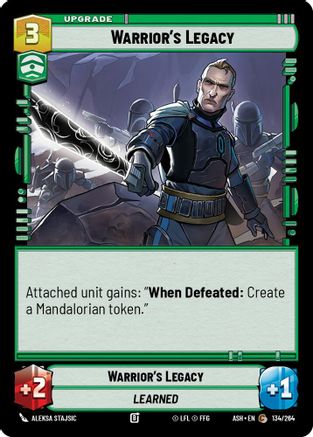 Warrior's Legacy (134/264) - AOTE - Common