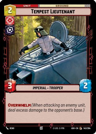 Tempest Lieutenant (143/264) - AOTE - Common