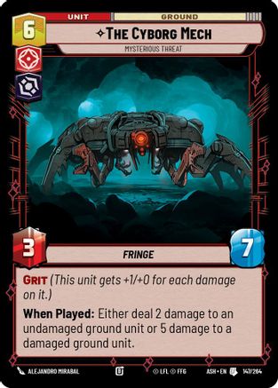 The Cyborg Mech - Mysterious Threat (147/264) - AOTE - Uncommon