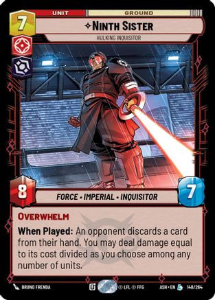 Ninth Sister - Hulking Inquisitor (148/264) - AOTE - Legendary