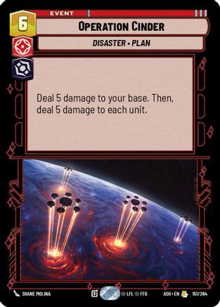 Operation Cinder (151/264) - AOTE - Rare