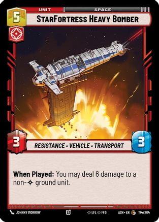 StarFortress Heavy Bomber (174/264) - AOTE - Common
