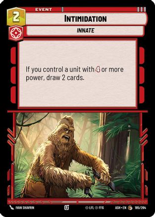 Intimidation (185/264) - AOTE - Common