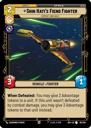 Shin Hati's Fiend Fighter - Compact and Agile (191/264) - AOTE - Uncommon