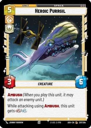 Heroic Purrgil (207/264) - AOTE - Common