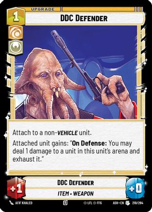 DDC Defender (210/264) - AOTE - Uncommon