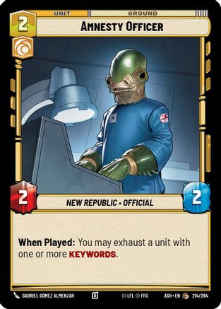 Amnesty Officer (214/264) - AOTE - Common