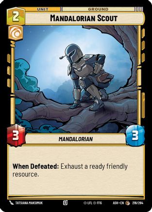 Mandalorian Scout (216/264) - AOTE - Common