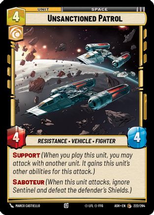Unsanctioned Patrol (222/264) - AOTE - Common