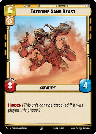 Tatooine Sand Beast (225/264) - AOTE - Common