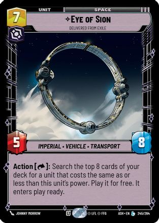 Eye of Sion - Delivered from Exile (245/264) - AOTE - Legendary