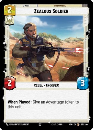 Zealous Soldier (251/264) - AOTE - Common