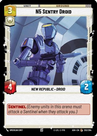 N5 Sentry Droid (252/264) - AOTE - Common