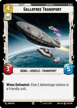 Gallofree Transport (254/264) - AOTE - Common