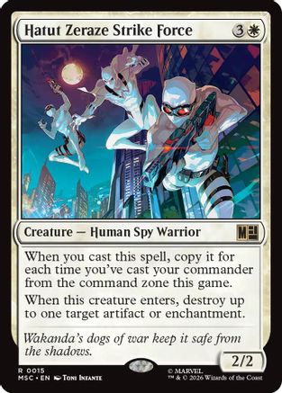 Hatut Zeraze Strike Force (Surge Foil) (MSC-015) - rare - Foil