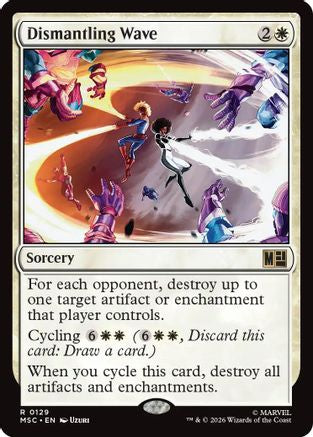 Dismantling Wave (Surge Foil) (MSC-129) - rare - Foil
