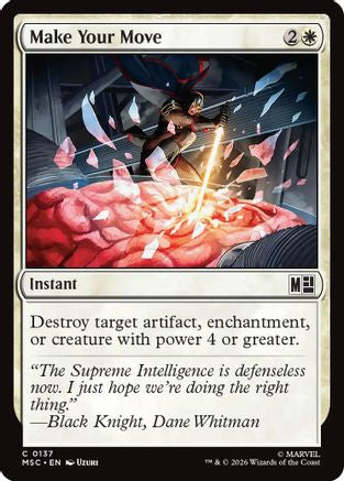 Make Your Move (Surge Foil) (MSC-137) - common - Foil