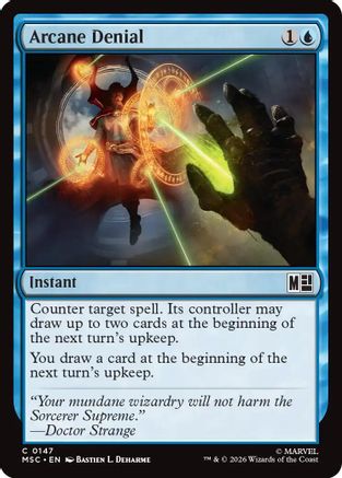Arcane Denial (Surge Foil) (MSC-147) - common - Foil