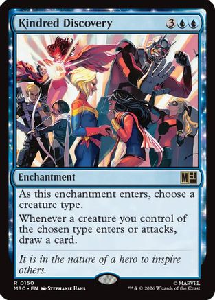 Kindred Discovery (Surge Foil) (MSC-150) - rare - Foil