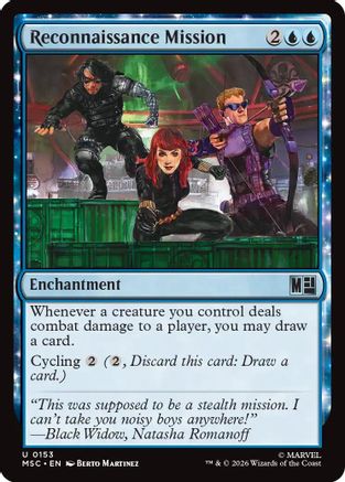 Reconnaissance Mission (Surge Foil) (MSC-153) - uncommon - Foil
