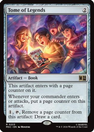 Tome of Legends (Surge Foil) (MSC-223) - rare - Foil