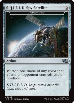 S.H.I.E.L.D. Spy Satellite - Fellwar Stone (Surge Foil) (MSC-285) - uncommon - Foil