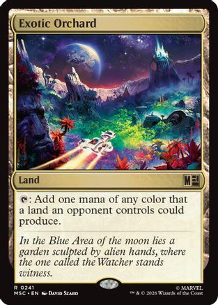 Exotic Orchard (Surge Foil) (MSC-241) - rare - Foil