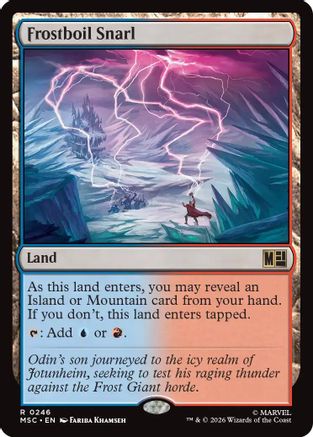 Frostboil Snarl (Surge Foil) (MSC-246) - rare - Foil