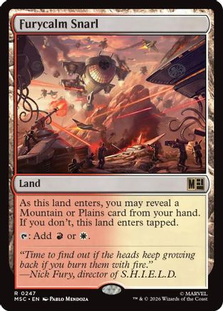 Furycalm Snarl (Surge Foil) (MSC-247) - rare - Foil