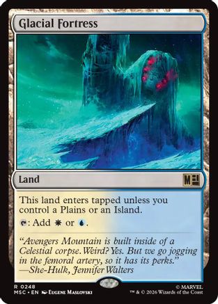 Glacial Fortress (Surge Foil) (MSC-248) - rare - Foil