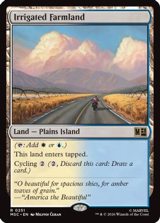 Irrigated Farmland (Surge Foil) (MSC-251) - rare - Foil
